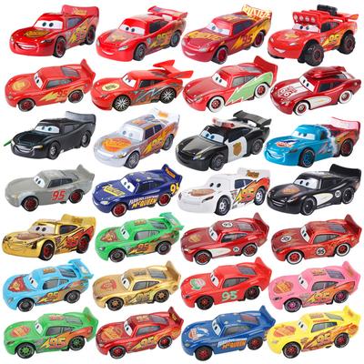 Игрушечная машинка для мальчика Pixar Cars Full Series racing Lightning McQueen 1:55 Металлическая литая машинка, детская игрушечная машинка, рождественский подарок