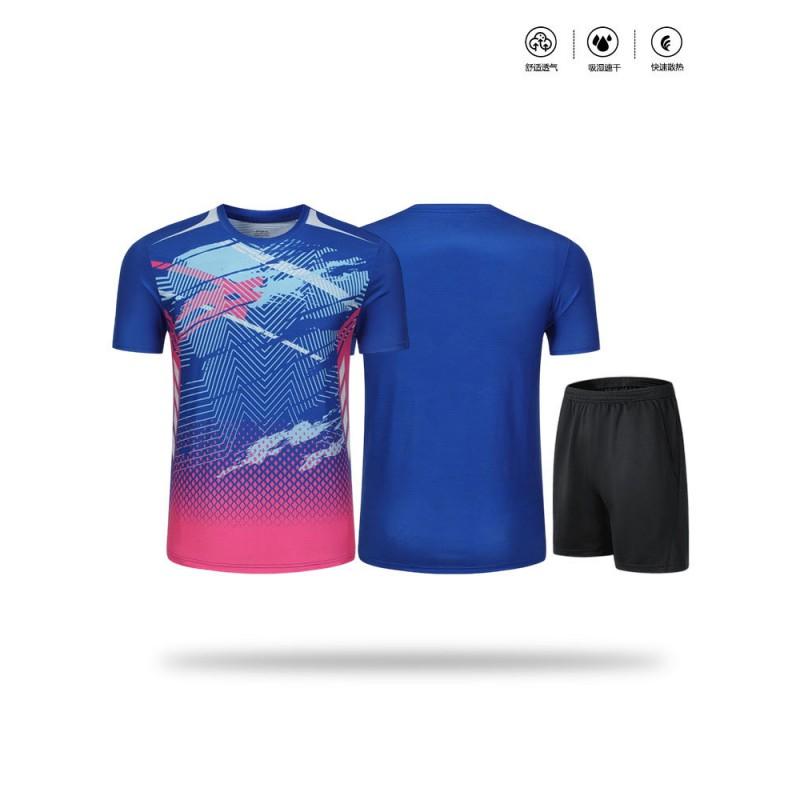 Kids Badminton Sport Set Short Sleeve Quick Dry Training Uniform Boys Girls