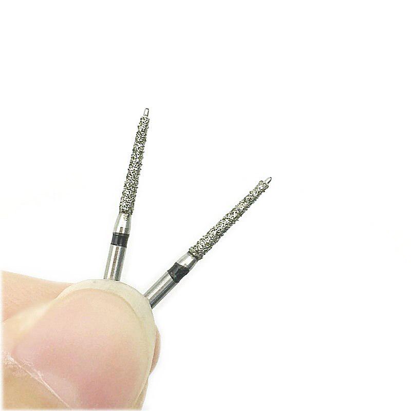 10 шт., стоматологические алмазные боры FG, высокоскоростная дрель, супер грубая для полировки, сглаживания зубов, полировщики, инструмент для стоматолога 508T-14S