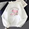 Axolotl Boba Milk Tea Hoodies Korean Style Women Clothes Kawaii Sweatshirt Vintage Cartoon Graphic Harajuku Hoodie