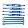 Upper Lower Suspension Links Aluminium Alloy High Strength Exquisite RC Suspension Links Set for LOSI 1 8 LMT 4WD RC Car