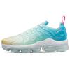 Женские кроссовки Air VaporMax Plus Mint Foam Laser Blue Белые Металлик-серебристый DQ7651-300