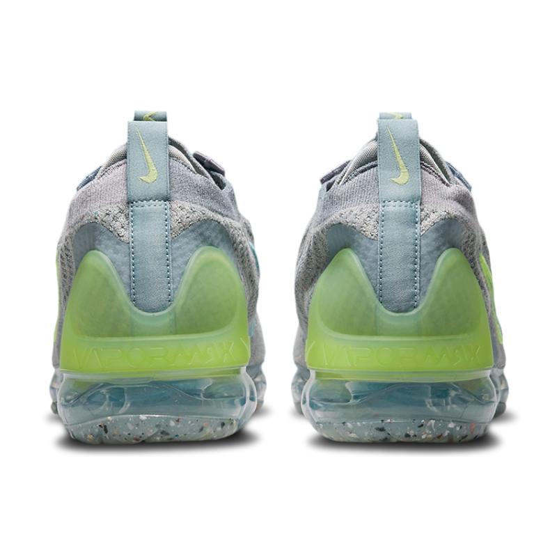Nike Air VaporMax 2021 Fk Particle Grey Liquid Lime Running Shoes DH4084-003