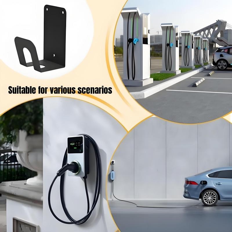 EV Charging Cable Holder Electric Car Wallbox Charging Cables Organizer Electric Vehicle Charger Cord Holder