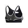 Adidas Drst Torch Bra средней интенсивности светоотражающий спортивный жилет женский спортивный бюстгальтер черный FI6583