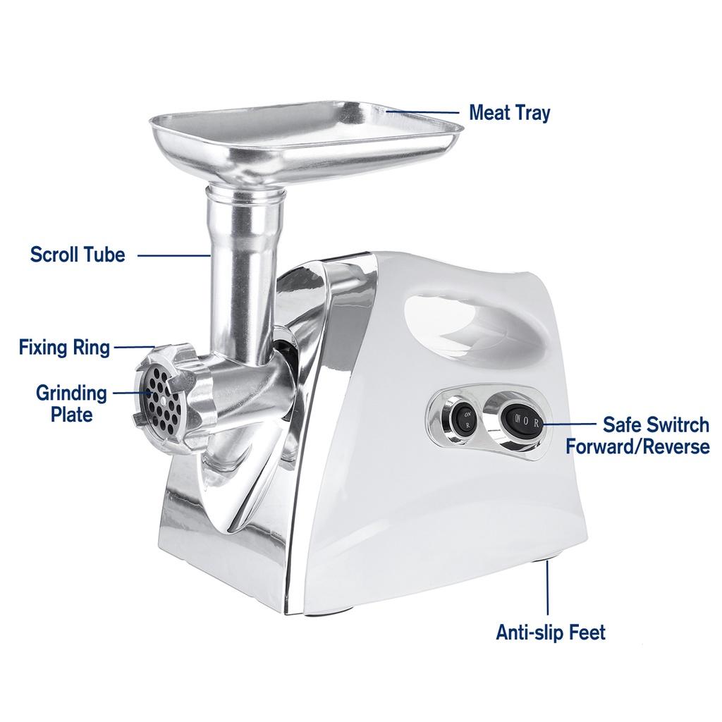 2800W Electric Meat Grinder Chopper Home Sausage Stuffer Meat Mincer Food Processor Sausage Making Machine 220V