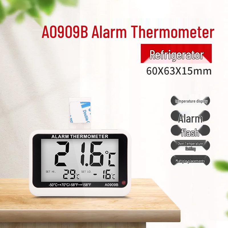 Высокоточный цифровой термометр и гигрометр для холодильников и морозильников