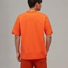 Y-3 Футболка с коротким рукавом и круглым вырезом с буквенным принтом, мужская, оранжевая HT2279