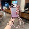 Роскошный ударопрочный чехол с покрытием для Huawei Nova 14 13 Pro 12 12S 12i 11 10 9 8 7 6 5 Pro SE Чехол-сумка с ремешком Блестящий мягкий чехол