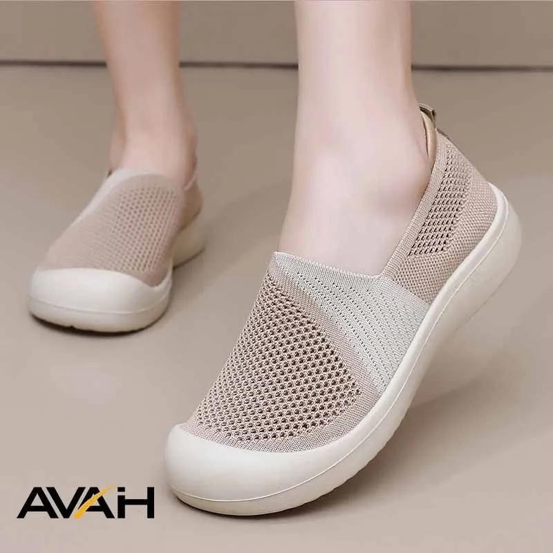 Women's Cloth Shoes, Mesh Shoes, Breathable Mesh Upper, Soft Sole, Non- Casual Shoes