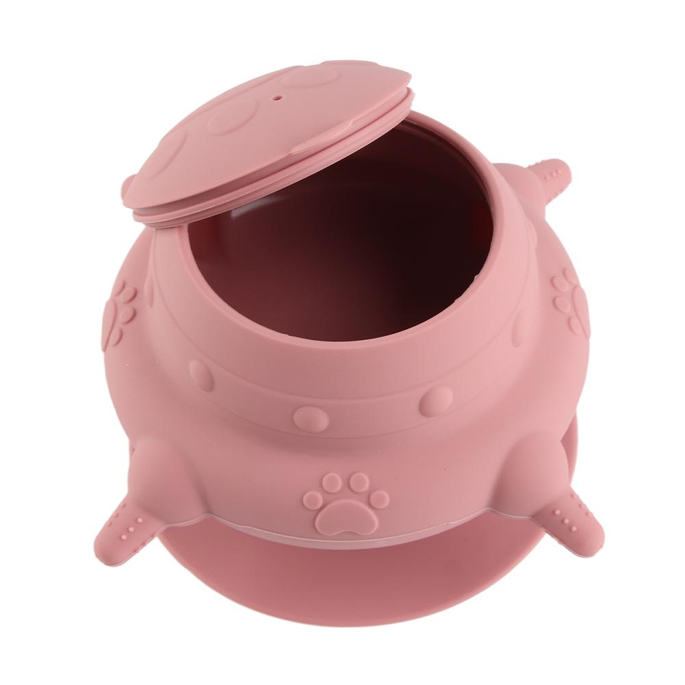 Puppy Nipple Feeder 4 Nipples High Efficiency Large Capacity Leakage Proof Silicone Kitten Feeder Station for Small