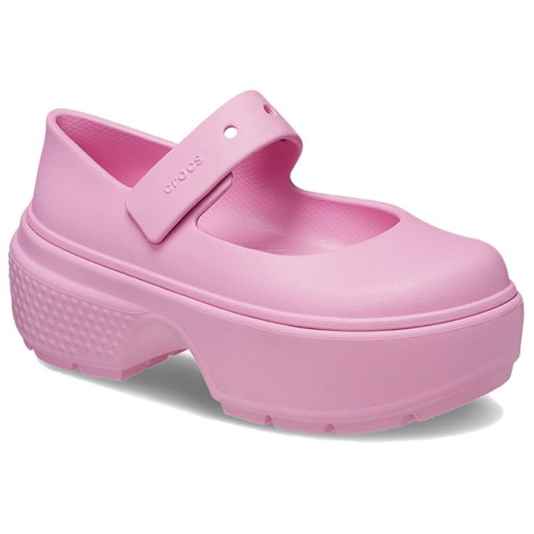 Crocs Кроссовки-слипоны Mary Jane Розовый твид Унисекс 209939-6XS