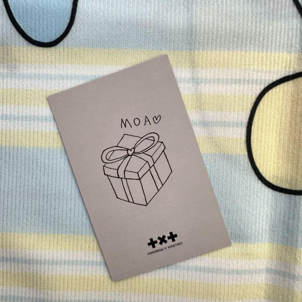 [Б/У] Корея TXT Хюнинкай Лимитированная карточка SBS Gayo Daejun