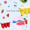 6 Grids Silicone Ice   Form Popsicle  Cool  Ice Tray Puck Popsicle Maker Ice  Tool