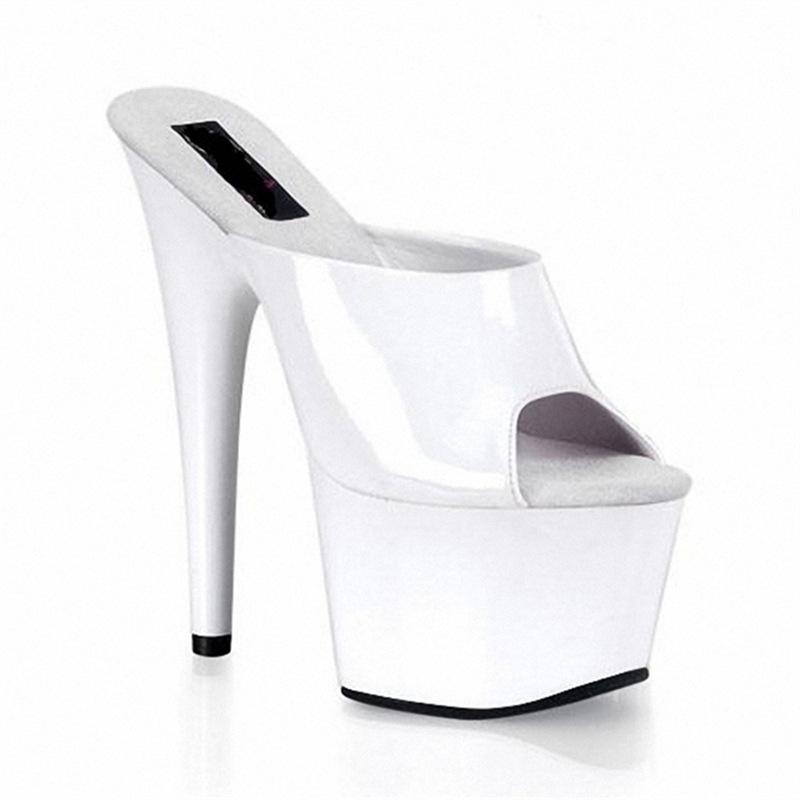 Одно слово с модными сандалиями женские 2025 новые черные туфли на высоком каблуке классные тапочки женская одежда водонепроницаемый стол белый