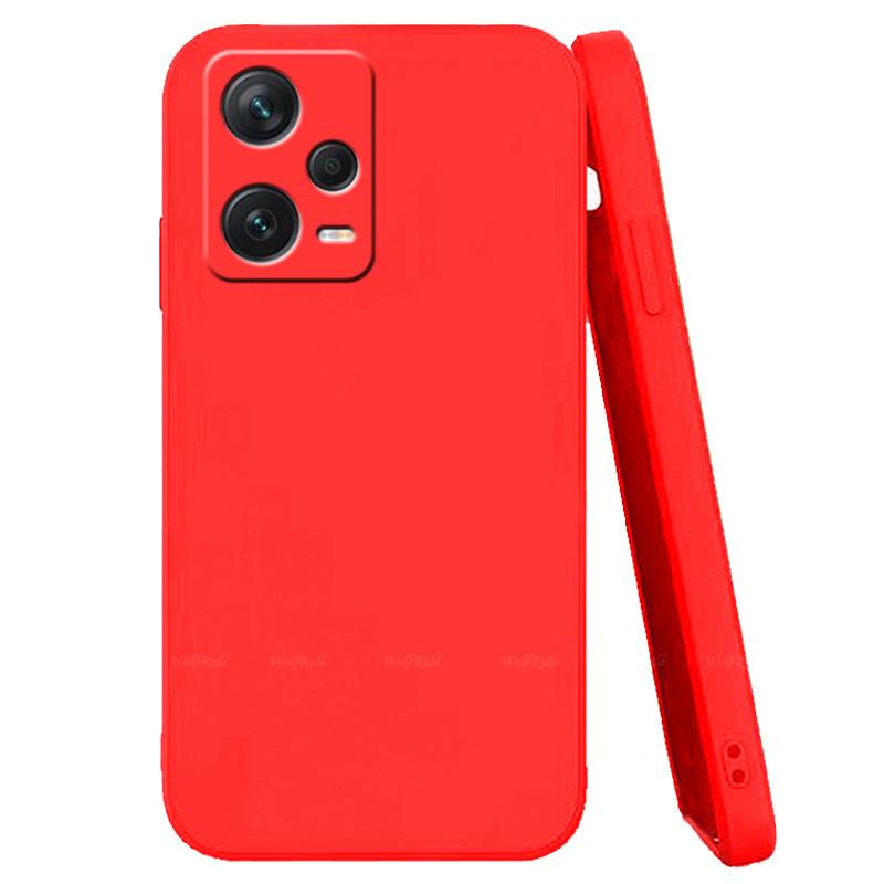 Для Redmi Note 12 Pro 5G чехол Xiaomi Redmi Note 12 Pro 5G Funda Bumper оригинальный жидкий силиконовый чехол Redmi Note 12 Pro 5G