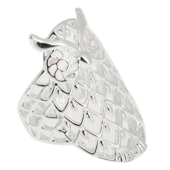 Женское кольцо с полым пальцем в форме совы, довольно милые аксессуары, подарок