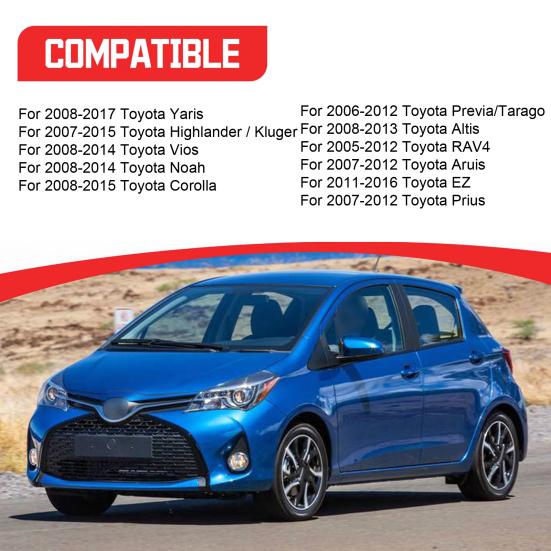 Interior Roof Handle for Toyota Corolla 2015-2019, Overhead Grab Bar with Hook, Front Rear Car Ceiling Assist Grip