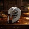 Греческий коринфский стальной шлем, Ручная работа, средневековая броня воина с подставкой