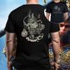 Новая игровая черная футболка с графическим принтом Myth Wukong, высококачественная футболка с изображением группы Wukong Game, мужская футболка с короткими рукавами