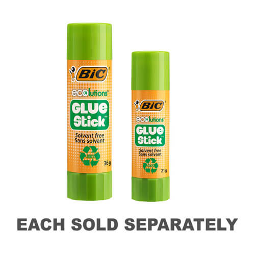 Клей-карандаш Bic Eco-Recycled прозрачный