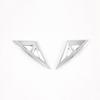Chrome Front Fog Lamp Light Cover Decor Trim For Hyundai Elantra 2021 2022 2PCS