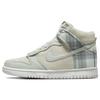 Dunk High SE Tartan Plaid White Light Green GS Sneakers DV1724-100