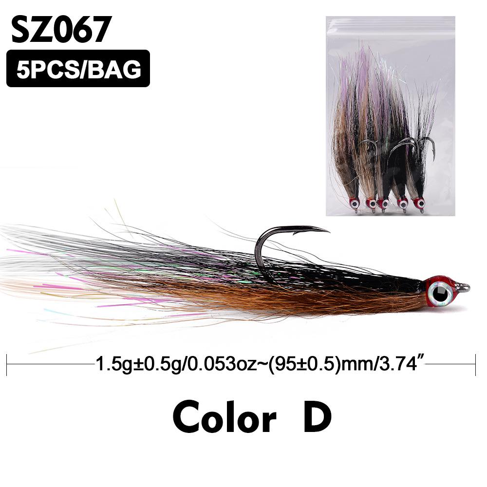 Биомиметический крючок для приманки, якорный крючок, крючок с перьями, привязка для волос, одинарный крючок, колючий рыболовный крючок, рыболовные снасти, аксессуары для рыбалки на открытом воздухе