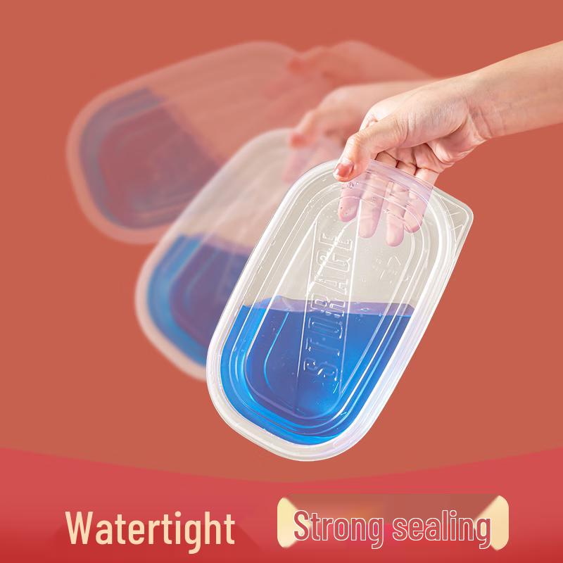 Fresh Life Rectangular Disposable Plastic Bowls