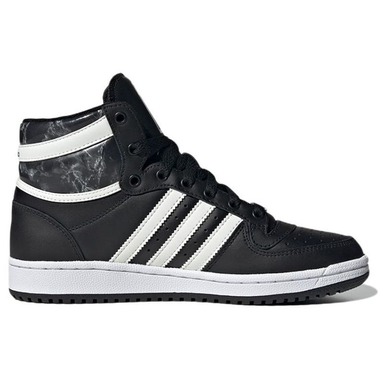 Adidas Оригинальные кроссовки Top Ten Rb Comfortable Durable High-Top женские кроссовки Black White HQ6754