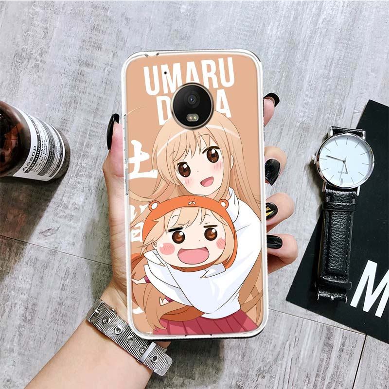 Anime Protagonist Cute Girl Phone Case For Motorola Moto G9 G8 G7 G6 G5 E6 E5 E4 Plus Play Power One Action Macro Coque Cover Ca