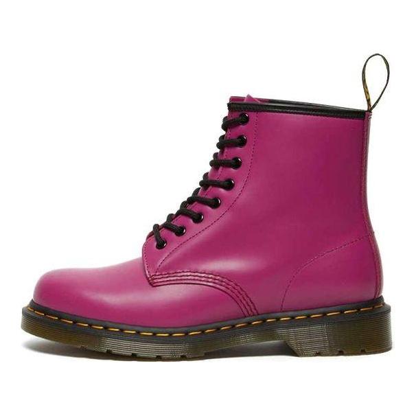 Dr. Martens 1460 Ботинки на шнуровке с круглым носком Унисекс ботинки Розовый 27139673