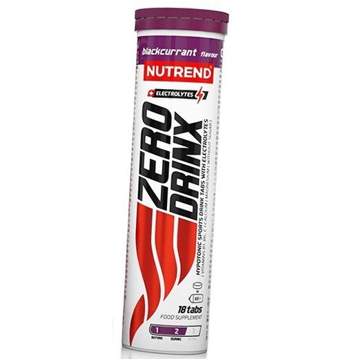 Гипотоник, Zerodrinx Tabs, Nutrend  18таб Лимон (15119008)