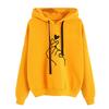 2025 Fashion Kpop Hoodie For Women Heart Finger Printed Women's Sweatshirts Hooded Pullover Tracksuit Teen Girls Sudaderas