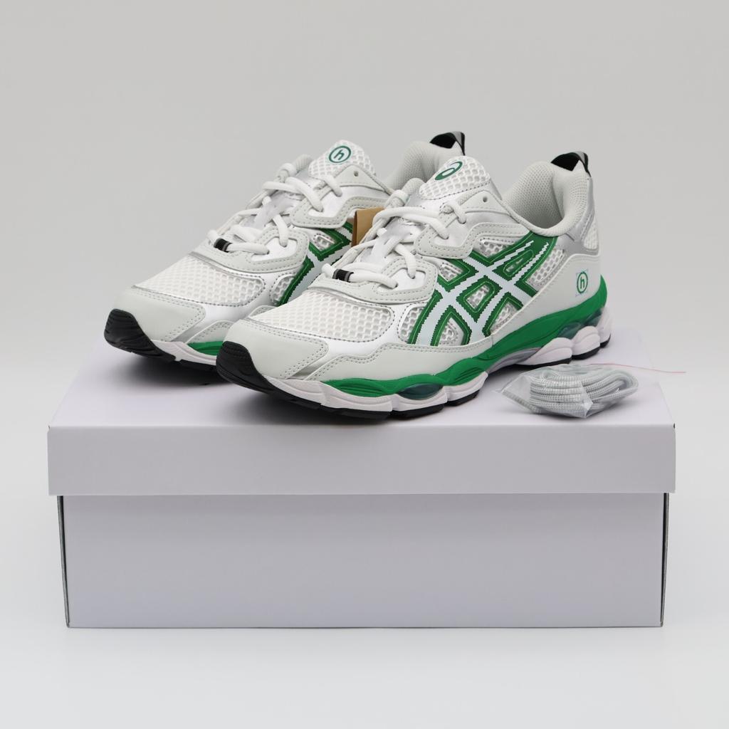 1201B001-100 Hidden NY Asics Gel-NYC Белый Зеленый (Мужской)