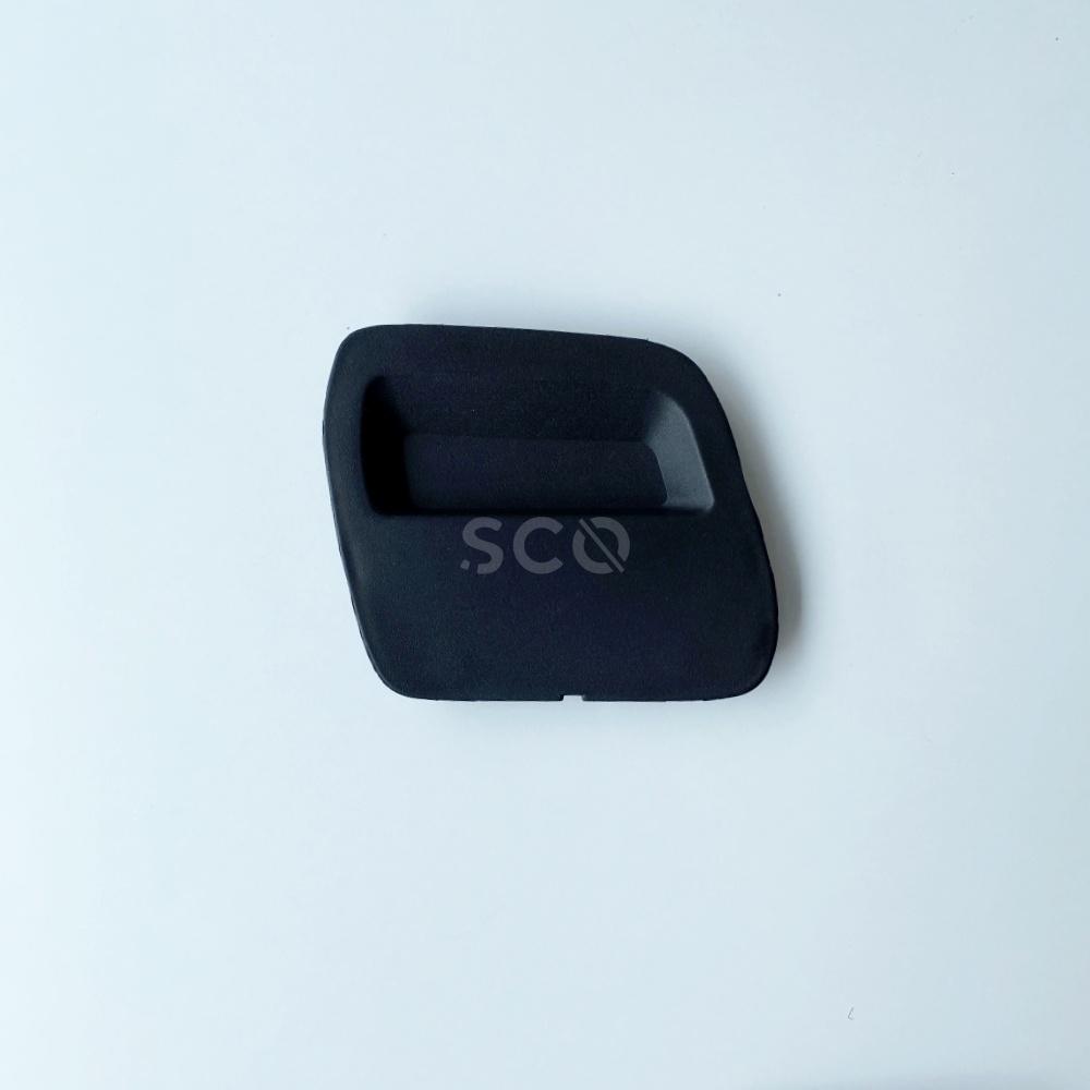 Крышка проушины фаркопа для Dacia Duster для Renault Duster, 2 шт., черно-серая крышка проушины для буксировки 620724861R 620721430R 511809831R