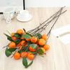 Realistic Artificial Orange Fruit Real Touch Simulation Fruit Tree  Holiday Decor