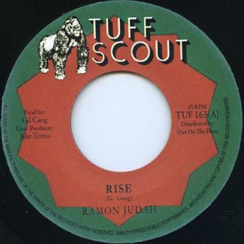 7inch Record RAMON JUDAH Rise Dub TUF163 Tuff Scout 2015 UK Reggae Ska Dub Used