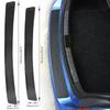 Universal Carbon Fiber Car Trunk Rear Bumper Sticker Film Sticker Anti-kick Pedal Protective Rear Trunk Pad Strip Scratch G