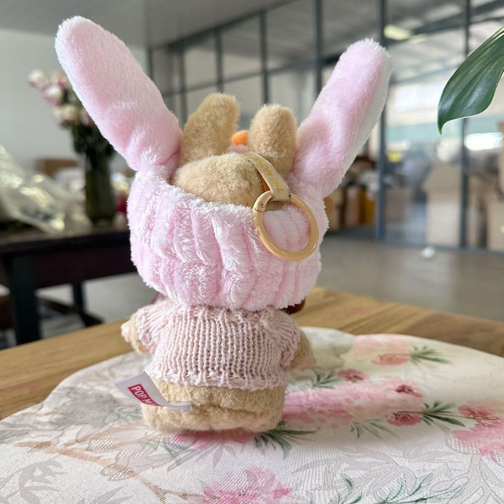 Для 17 см Кукольная одежда Лабубу Модная одежда Толстовки Кукольная одежда Цветовые толстовки Кукольные аксессуары Милые украшения Маленькая одежда