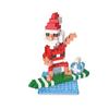 Nanoblock Christmas Surfing Santa 118 Pieces (PCS)