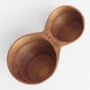 LOLO Wooden Measuring Spoons, Integrated Teaspoons, Coffee Measure | Short, Single Tablespoon (5ml/15ml)