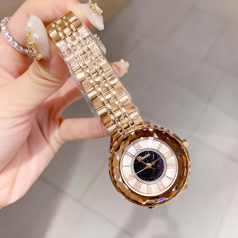 Женские часы со стальным ремешком, модная серия, китайский подарок на День святого Валентина, водонепроницаемые, легкие, роскошные женские кварцевые часы для женщин