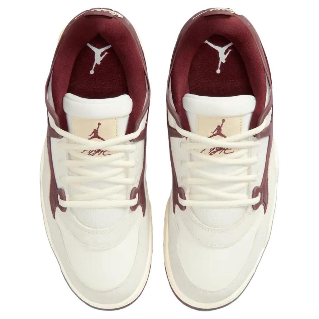 Jordan Air Jordan 4 Support Винтажные Баскетбольные Кроссовки Женские Белые Красные FQ7940-101