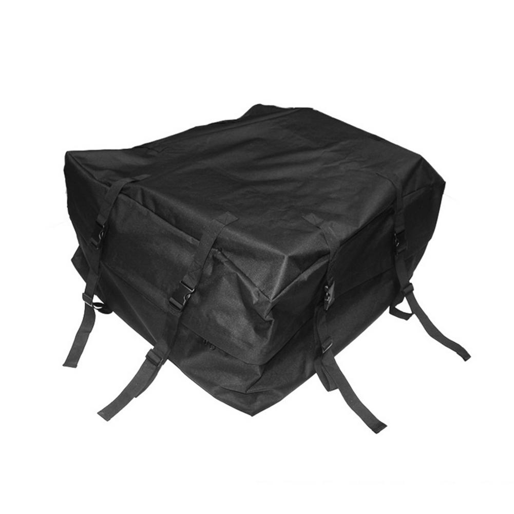 600D Polyester Cloth Waterproof and Dustproof Roof Luggage Bag SUV Roof Travel Storage Bag Durable Large-capacity Storage Bag
