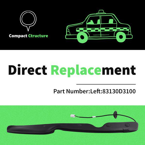 83130D3100 - 2016-2021 Hyundai Tucson Левый датчик предотвращения защемления задней двери