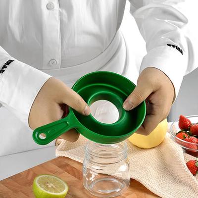 1 шт. пластиковая воронка для консервов с широким горлом, складная воронка с длинным горлом, воронки для заполнения жидкостью, бытовой кухонный гаджет