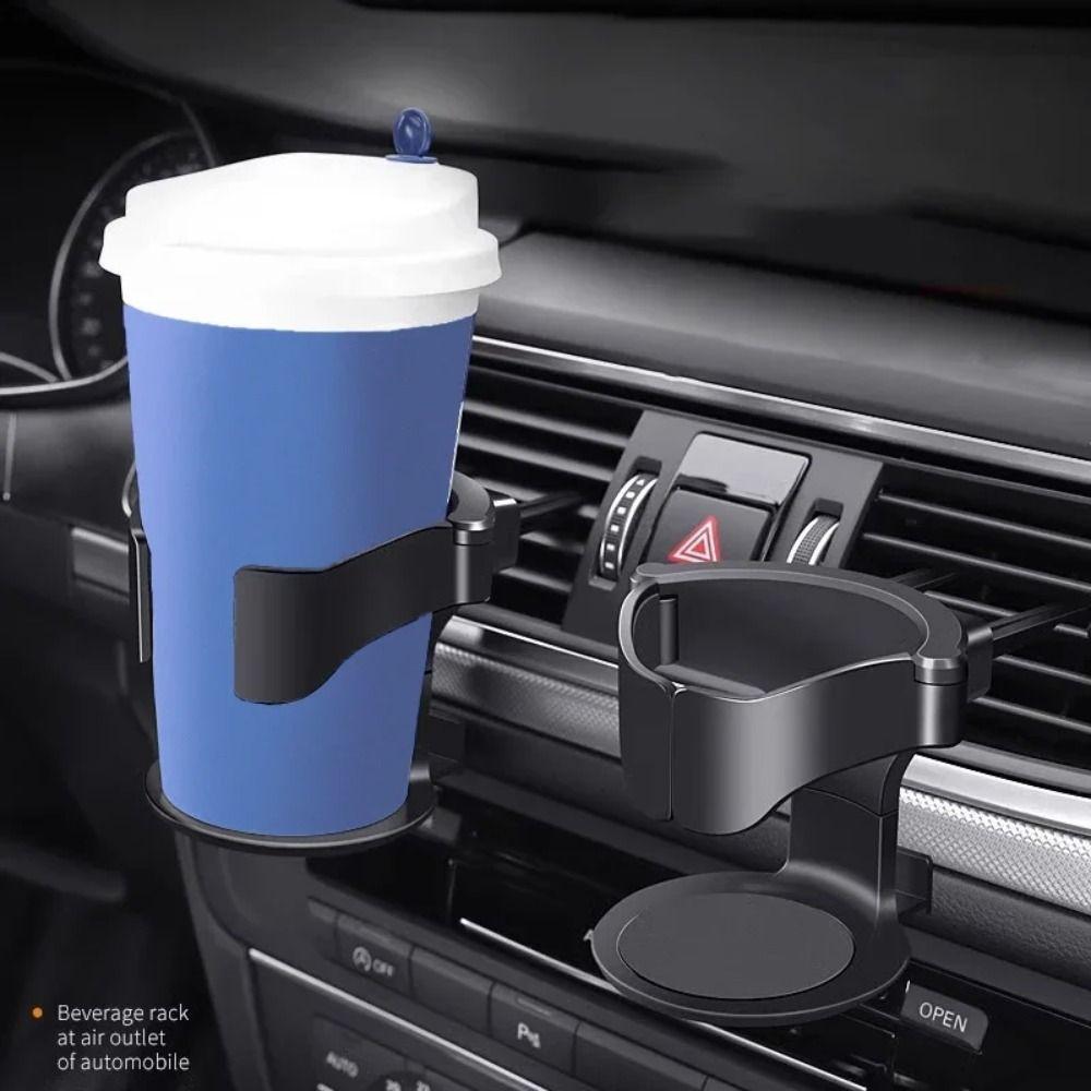 Anti-Slip Car Cup Holder Multi-Functional Car Vent Cup Mount Car Drink Holder  Horizontal Vents