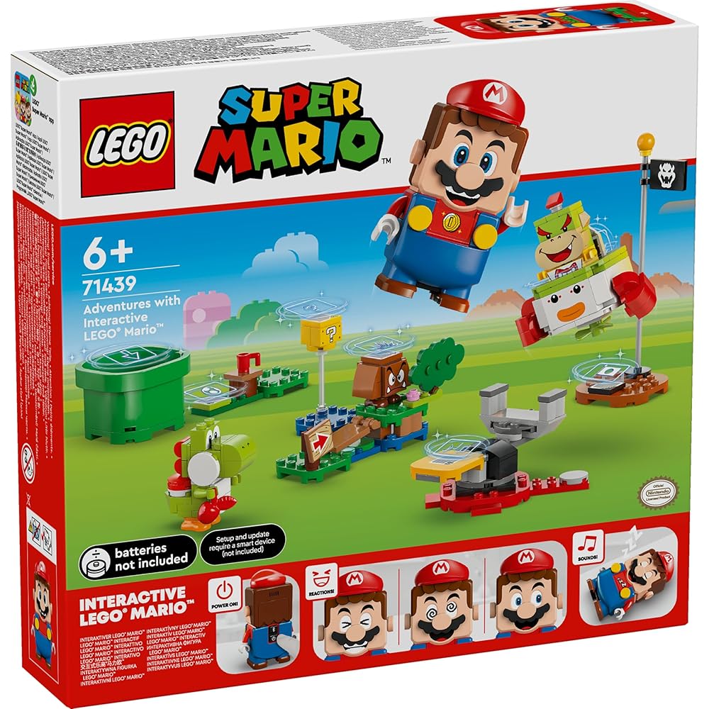 LEGO Super Mario Adventure Toy Set Building Blocks Educational Gift for Kids Ages 6-9