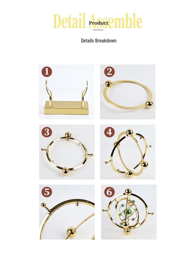 Небесный Хаотичный Орнамент: Вечный двигатель с левитирующими качелями для домашнего декора